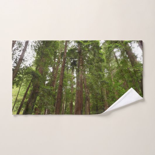 Tot Redwoods in Muir Bossen National Monument Handdoek (Handdoek)