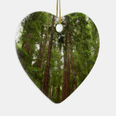 Tot Redwoods in Muir Bossen National Monument Keramisch Ornament (Rechts)