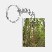 Tot Redwoods in Muir Bossen National Monument Sleutelhanger (Voorkant Links)