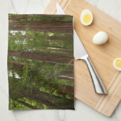 Tot Redwoods in Muir Bossen National Monument Theedoek (Quarter Fold)