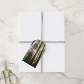 Tot Reuzenbomen in de Ochtend Cadeaulabel (Met Touw)