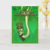 Tot 's morgens, St. Patrick's Day Kaart (Gele Bloem)