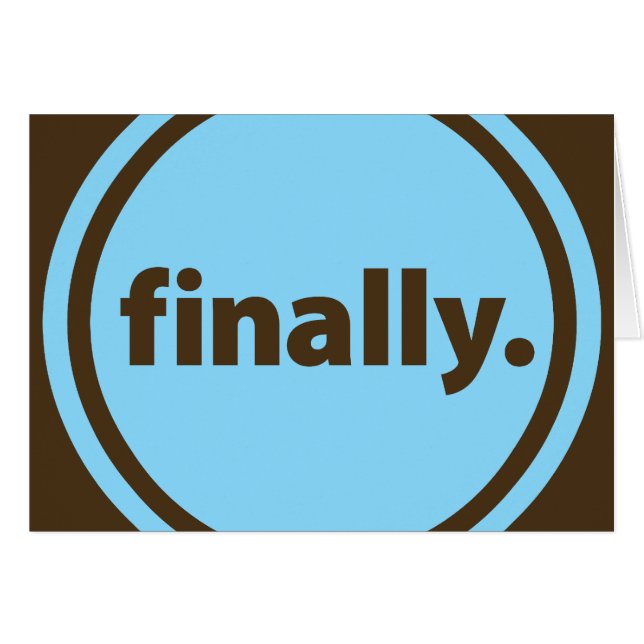 Tot slot. (Voorkant Horizontaal)