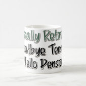 Tot slot: afscheid spanning, Hallo pensioen Koffiemok (Center)