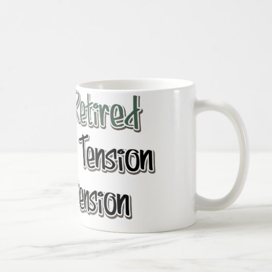 Tot slot: afscheid spanning, Hallo pensioen Koffiemok (Rechts)