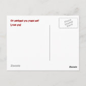 Tot slot briefkaart (Achterkant)