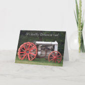 Tot slot de Kaart van de Pensioentijd met de Antie (Voorkant)