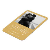 Tot slot de Minimale Foto van het Weddenschap spar Magneet (Linkerzijde)