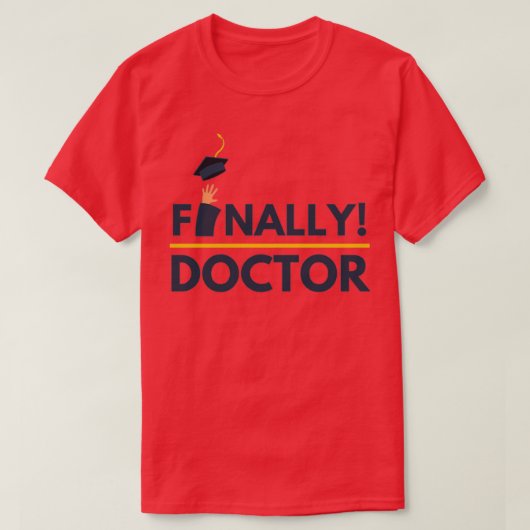 Tot slot Doctor 1 T-shirt (Design voorkant)