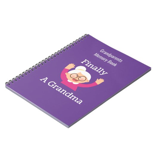 Tot slot een Grandma Memory Book Notitieboek (Linkerzijde)