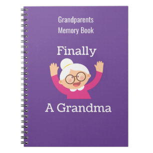Tot slot een Grandma Memory Book Notitieboek