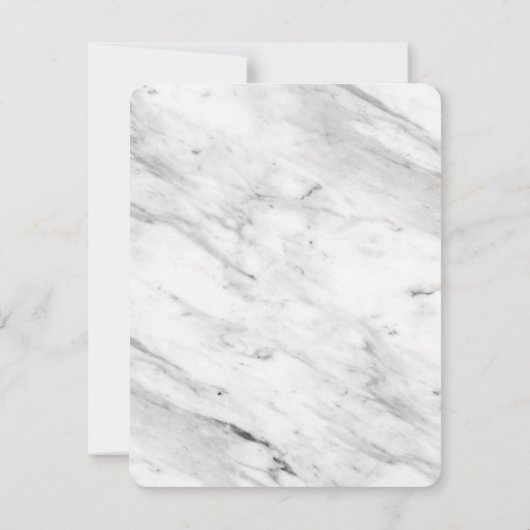 Tot slot een Partij Eenvoudige Tekst Zwart-wit Min Save The Date (Achterkant)