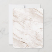 Tot slot een partij Simple Text Caramel Minimalist Save The Date (Achterkant)