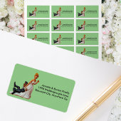 Tot slot een weddenschap met een grappig interraci etiket