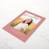 Tot slot Gold Foil over de aankondiging van Roos A (Gedraaid)