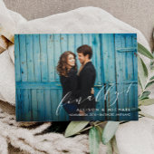 Tot slot het Manuscript van de Calligrafie sparen  Save The Date