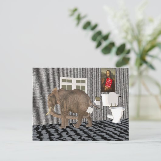 Tot slot Housebroken Briefkaart (Staand voorkant)