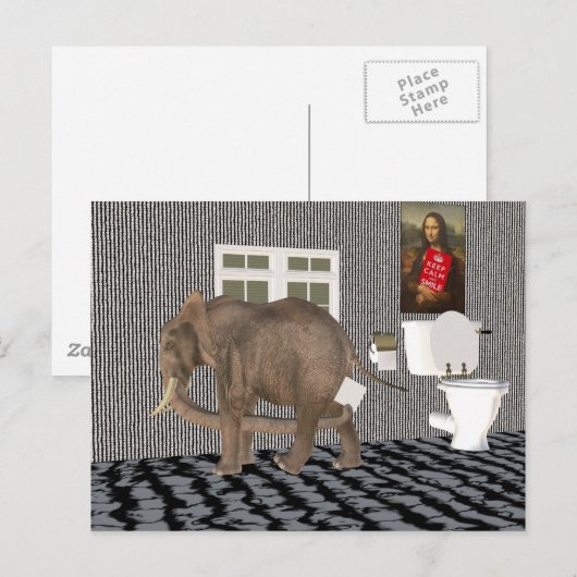 Tot slot Housebroken Briefkaart (Voorkant / Achterkant)