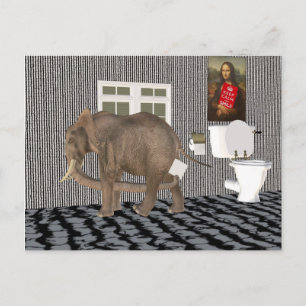 Tot slot Housebroken Briefkaart