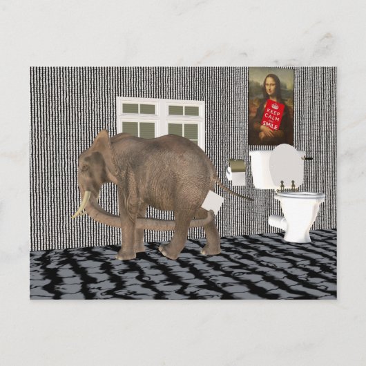 Tot slot Housebroken Briefkaart (Voorkant)