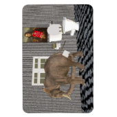 Tot slot Housebroken Magneet (Verticaal)