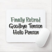 Tot slot in ruste: Vaarwel spanning, Hallo pensio Muismat (Met muis)