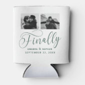 Tot slot Minimalistisch Weddenschap 2 Foto sparen  Blikjeskoeler (Voorkant)