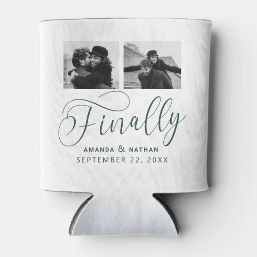 Tot slot Minimalistisch Weddenschap 2 Foto sparen  Blikjeskoeler (Voorkant)