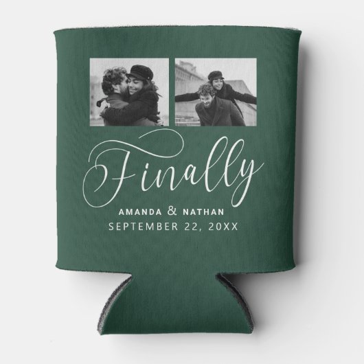 Tot slot Minimalistisch Weddenschap 2 Foto sparen  Blikjeskoeler (Voorkant)