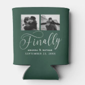 Tot slot Minimalistisch Weddenschap 2 Foto sparen  Blikjeskoeler (Achterkant)