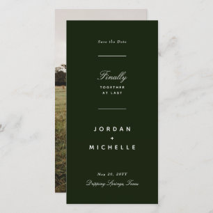 Tot slot samen save the date