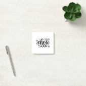 Tot sneeuw goed Funny kerst winter sneeuwvlok Post-it® Notes (Kantoor)