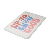 Tot Sneeuw Goed - Leuk Winter Design Badmat (Gekanteld)