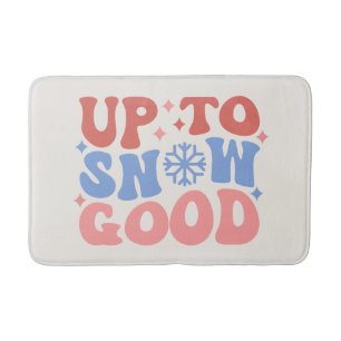 Tot Sneeuw Goed - Leuk Winter Design Badmat