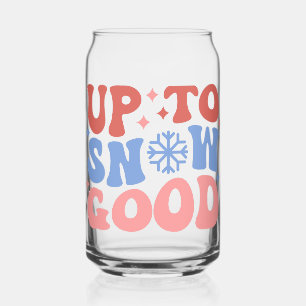 Tot Sneeuw Goed - Leuk Winter Design Blikvorm Glas