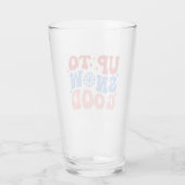 Tot Sneeuw Goed - Leuk Winter Design Glas (Achterkant)