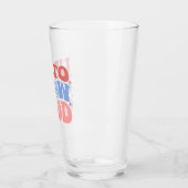 Tot Sneeuw Goed - Leuk Winter Design Glas (Links)