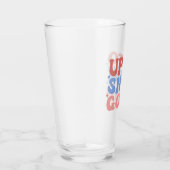 Tot Sneeuw Goed - Leuk Winter Design Glas (Rechts)