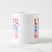 Tot Sneeuw Goed - Leuk Winter Design Grote Koffiekop (Voorkant)