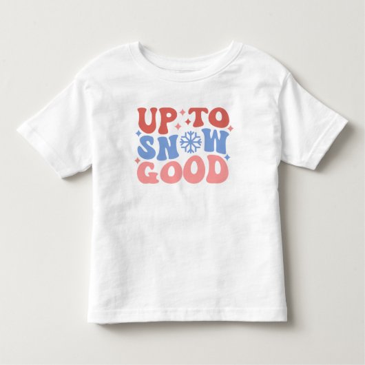 Tot Sneeuw Goed - Leuk Winter Design Kinder Shirts (Voorkant)