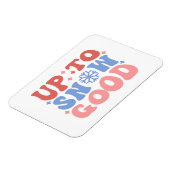 Tot Sneeuw Goed - Leuk Winter Design Magneet (Linkerzijde)