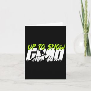 Tot Sneeuw Goede Wintersport Snowboarden Snowboa Kaart
