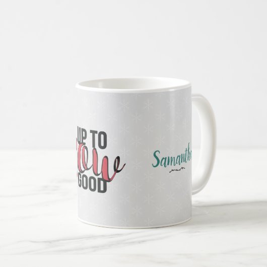 Tot Sneeuwgoed - Snowman in Pet en Scarf Koffiemok (Voorkant rechts)