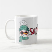 Tot Sneeuwgoed - Snowman in Pet en Scarf Koffiemok (Links)