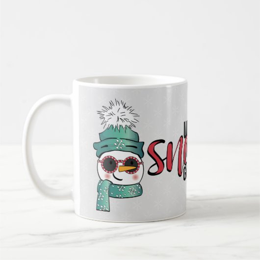 Tot Sneeuwgoed - Snowman in Pet en Scarf Koffiemok (Links)