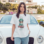 Tot Sneeuwgoed - Snowman in Pet en Scarf T-shirt