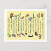 Tot straks, Alligator. Briefkaart (Voorkant)