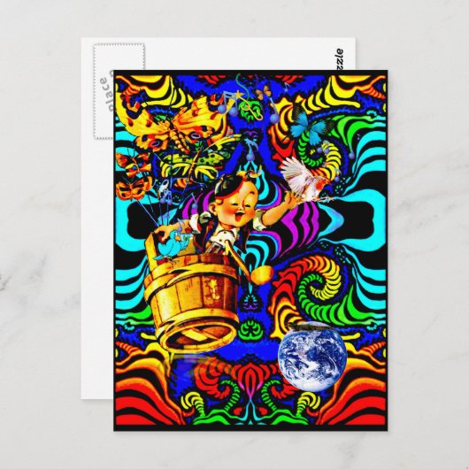 Tot straks, Alligator Briefkaart (Voorkant / Achterkant)