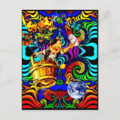 Tot straks, Alligator Briefkaart (Voorkant)