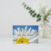 Tot straks. Herinneringskaarten Service Appkaarten Afsprakenkaartje (Staand voorkant)